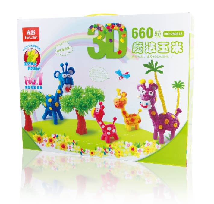 3D魔法玉米660粒装（快乐家族篇）